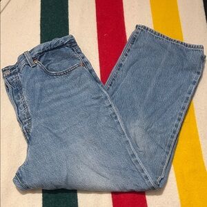 Levi's Women's ribcage straight ankle Jeans